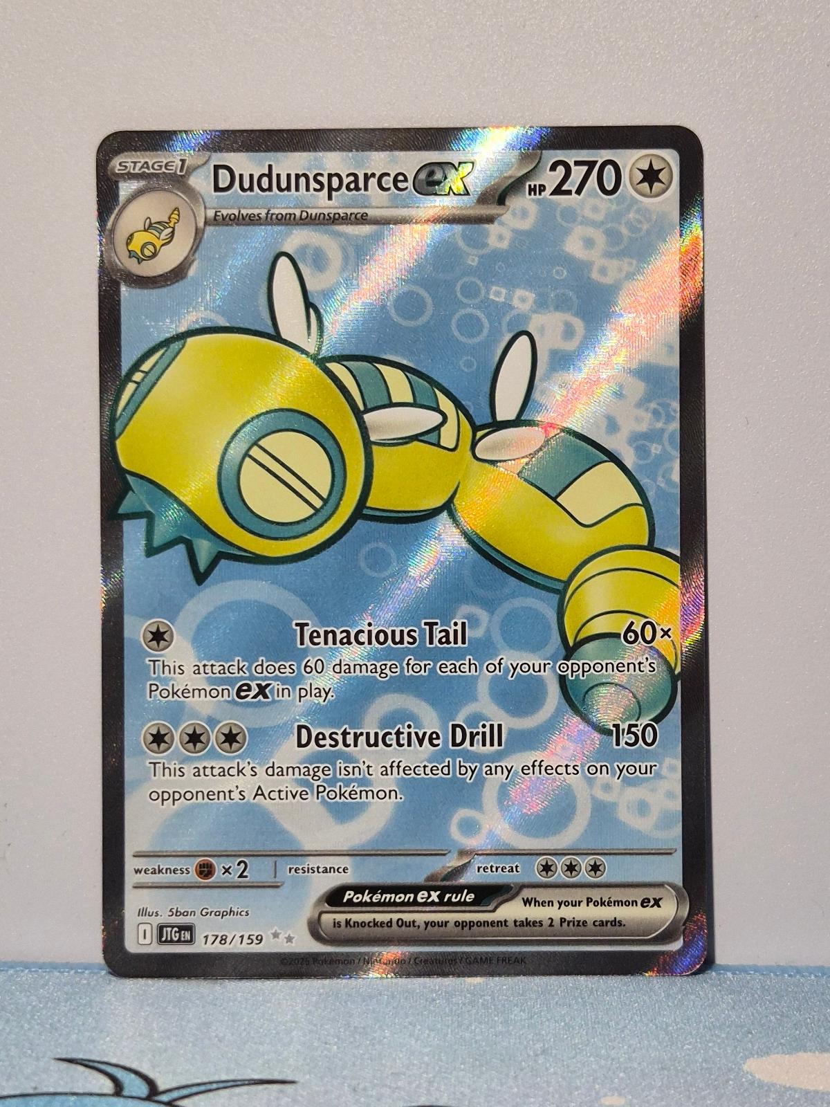 Dudunsparce ex 178/159 Journey Together NM/M