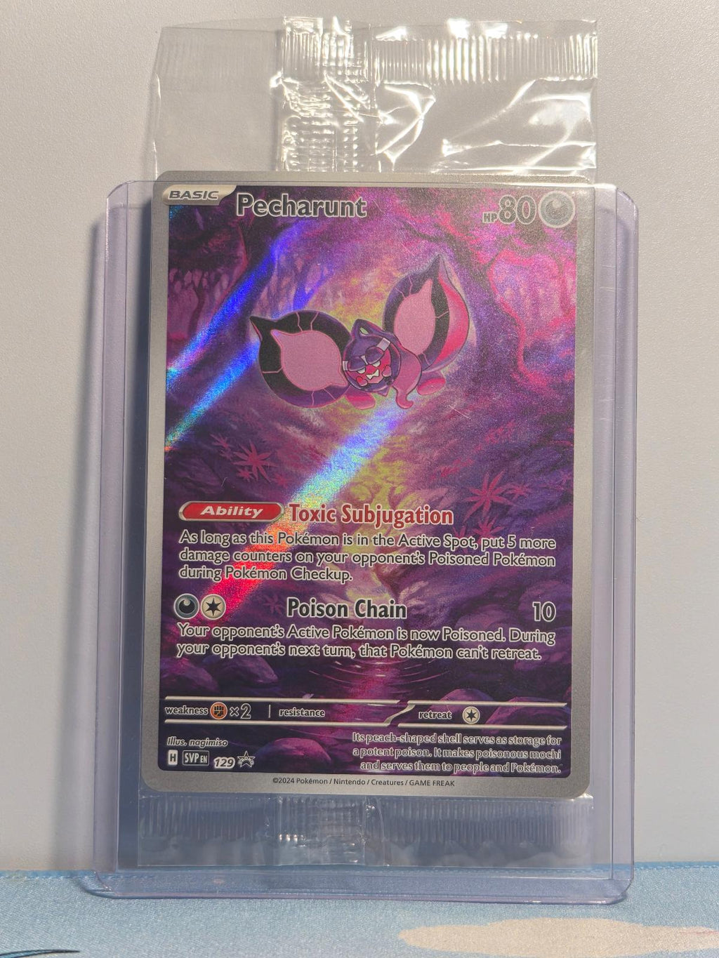 Pecharunt 129 Holo Scarlet & Violet Promo NM/M