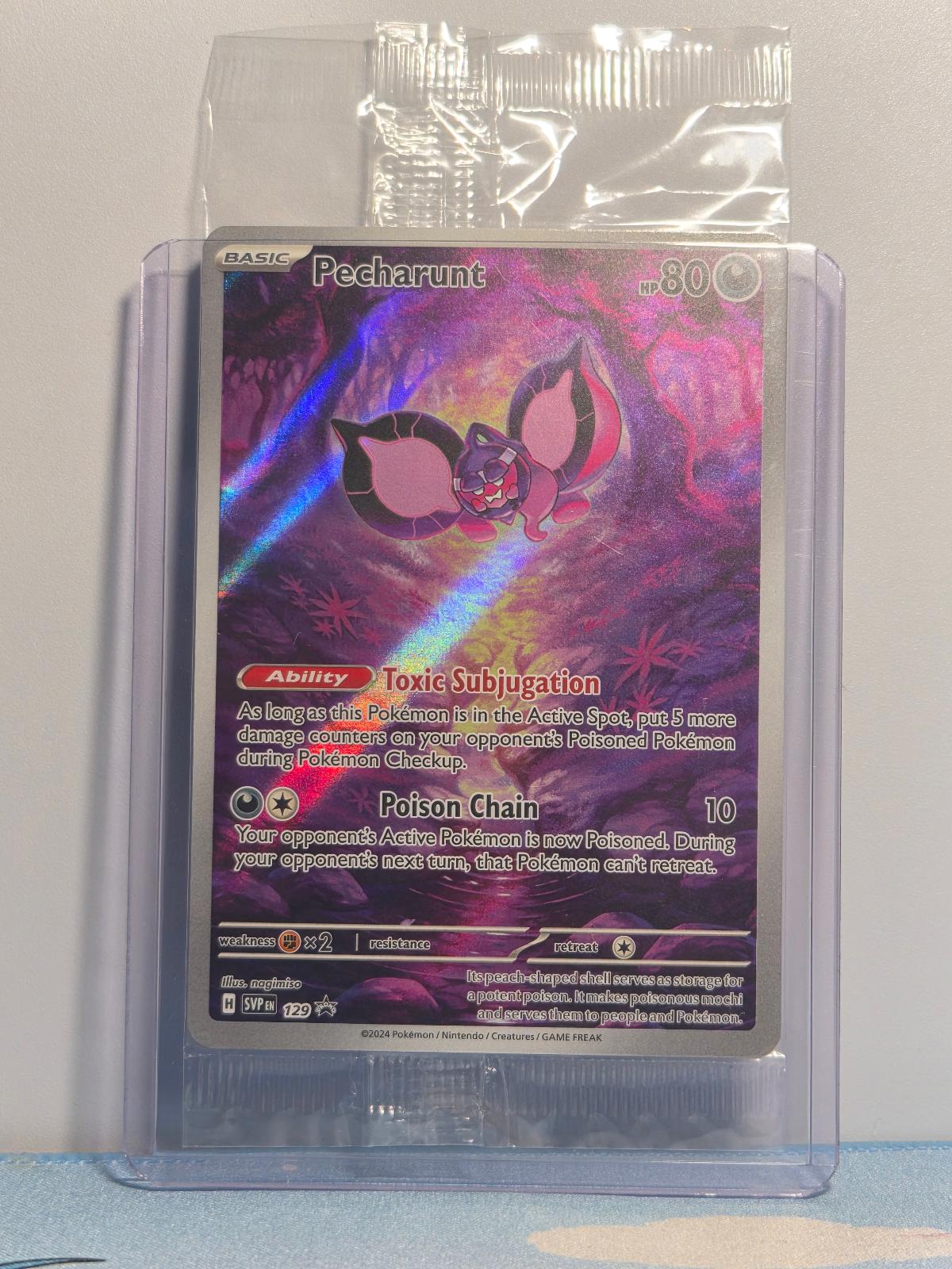Pecharunt 129 Holo Scarlet & Violet Promo NM/M