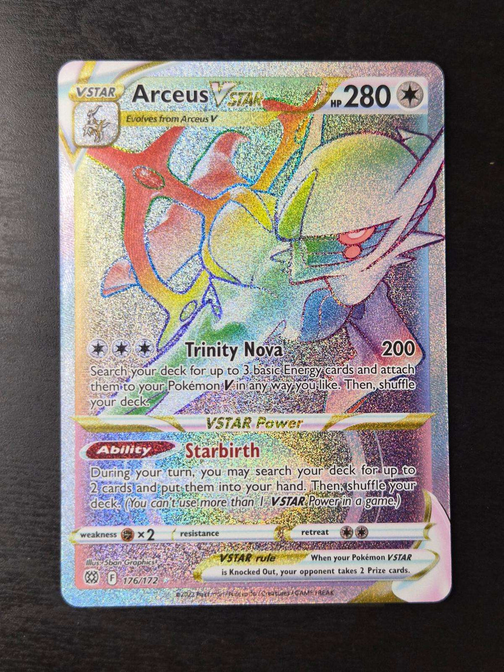 Arceus VSTAR 176/172 Brilliant Stars NM/M