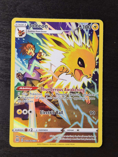 Jolteon TG04/TG30 Holo Brilliant Stars Trainer Gallery NM/M
