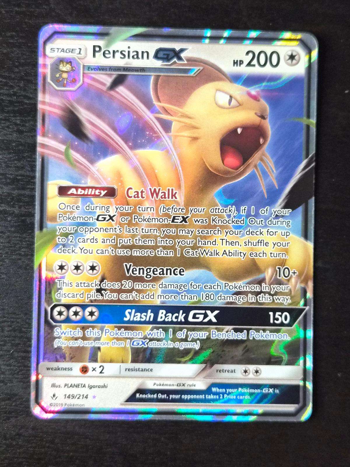 Persian GX 149/214 Holo Unbroken Bonds NM/M
