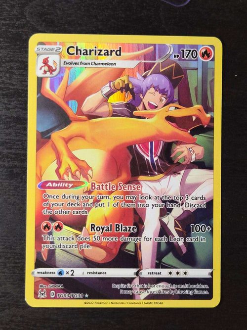 Charizard TG03/TG30 Holo Lost Origin Trainer Gallery NM/M