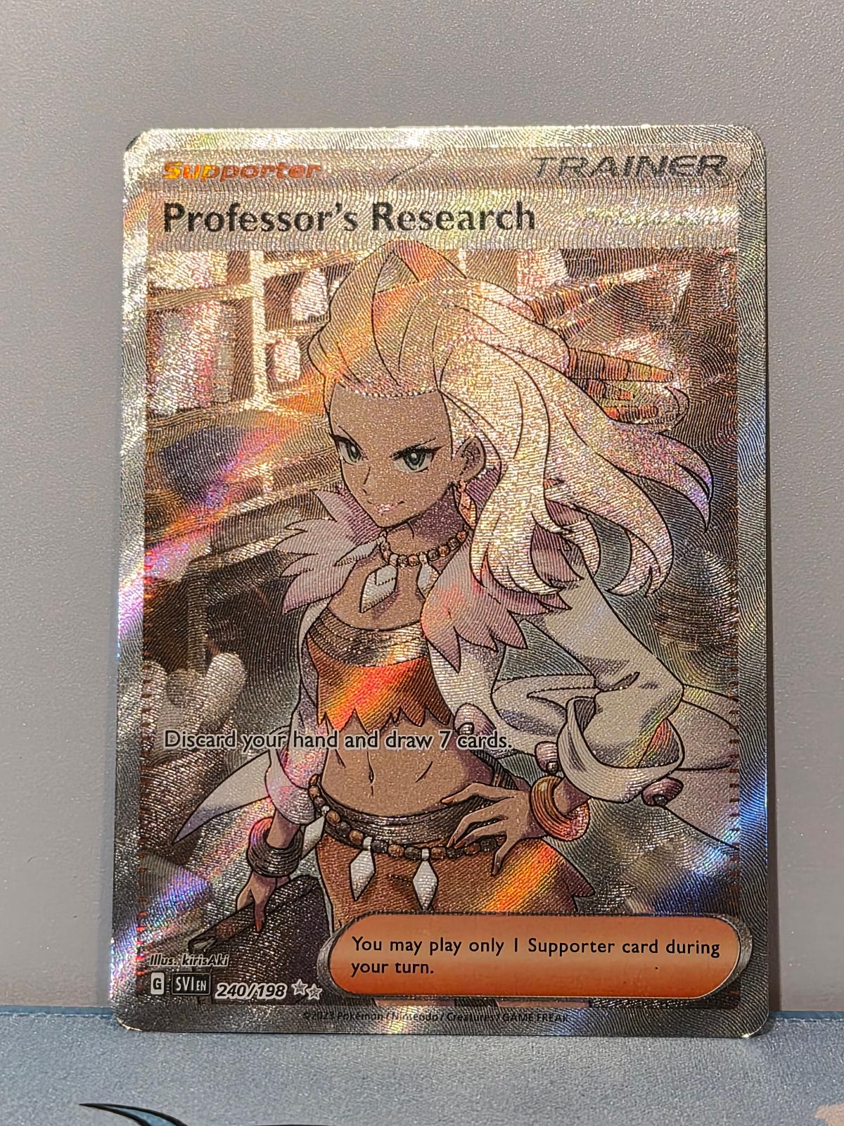 Professor's Research (Professor Sada) 240/198 Scarlet & Violet NM/M