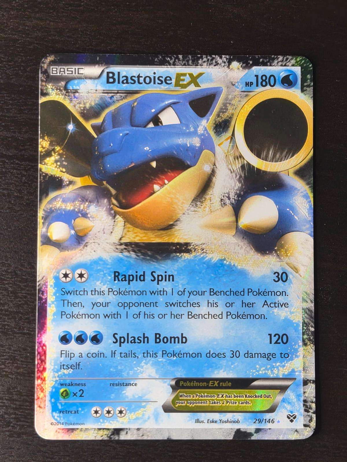 Blastoise EX 29/146 Holo XY Base Set LP
