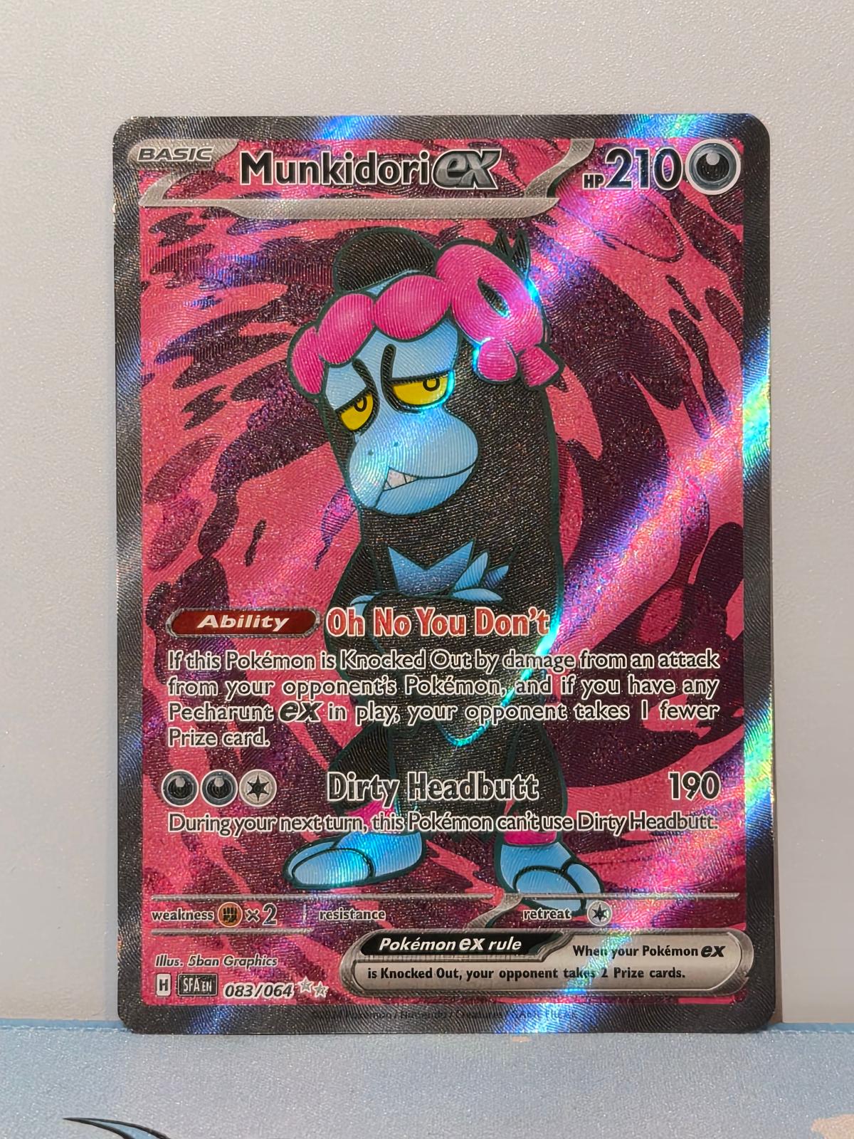 Munkidori ex 083/064 Shrouded Fable NM/M