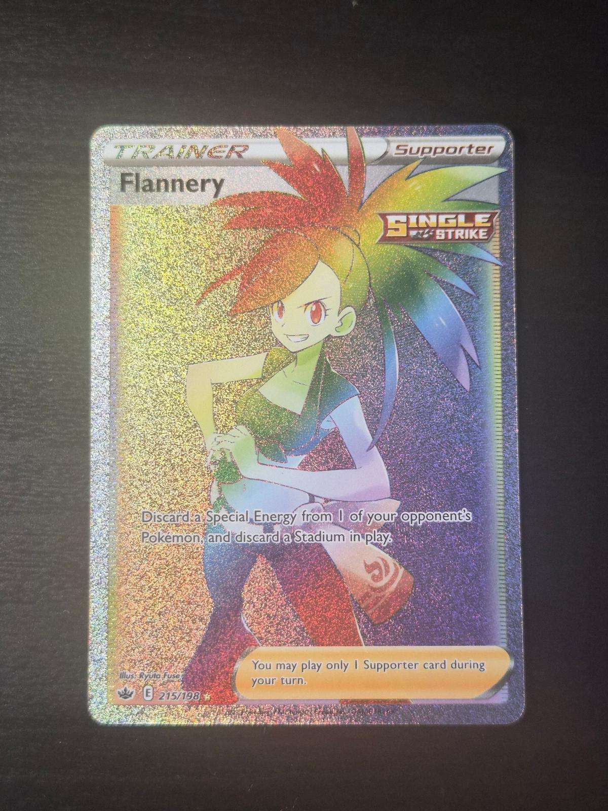 Flannery 215/198 Chilling Reign NM/M