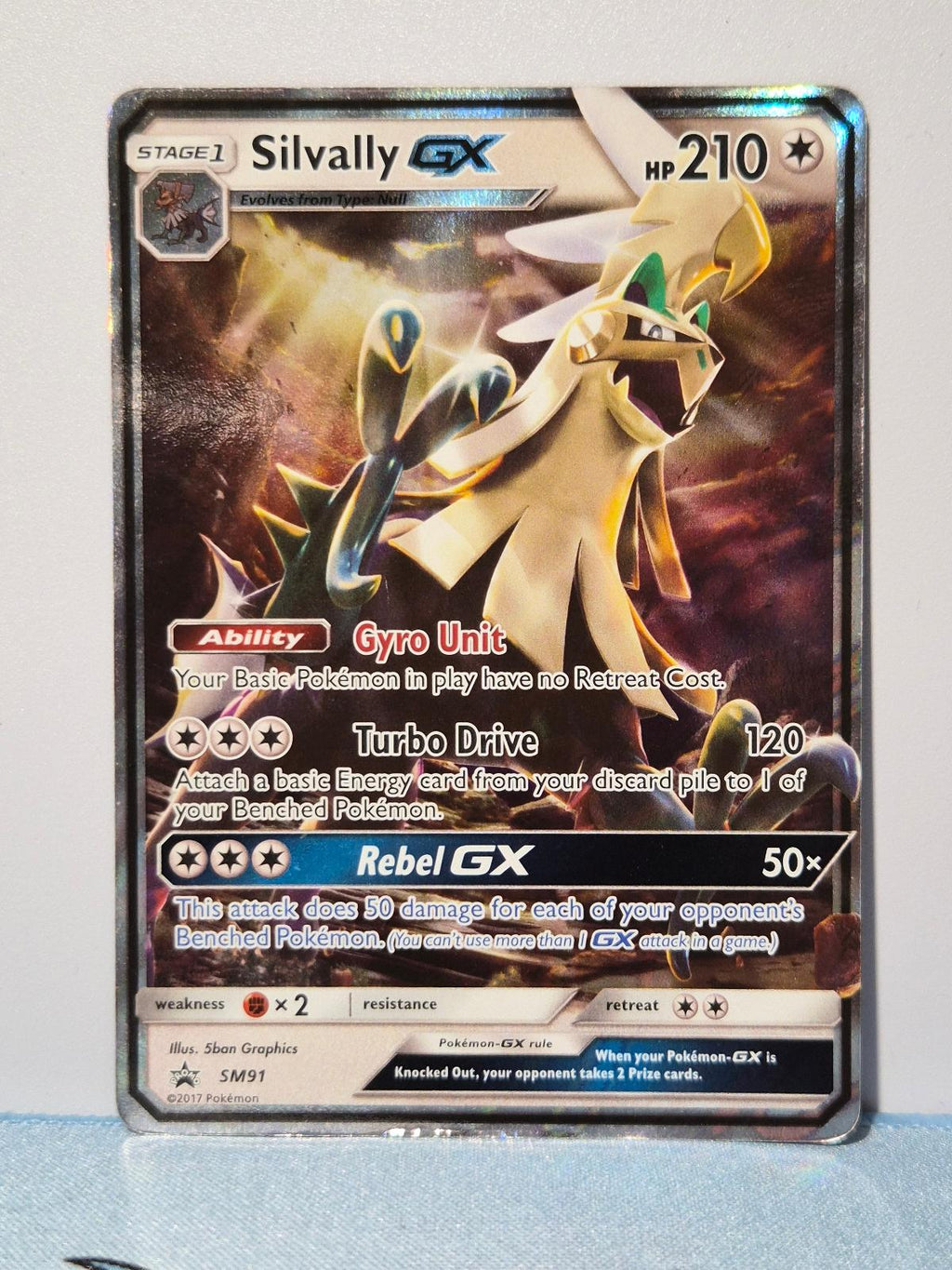 Silvally GX - SM91 Holo Sun & Moon Promo LP