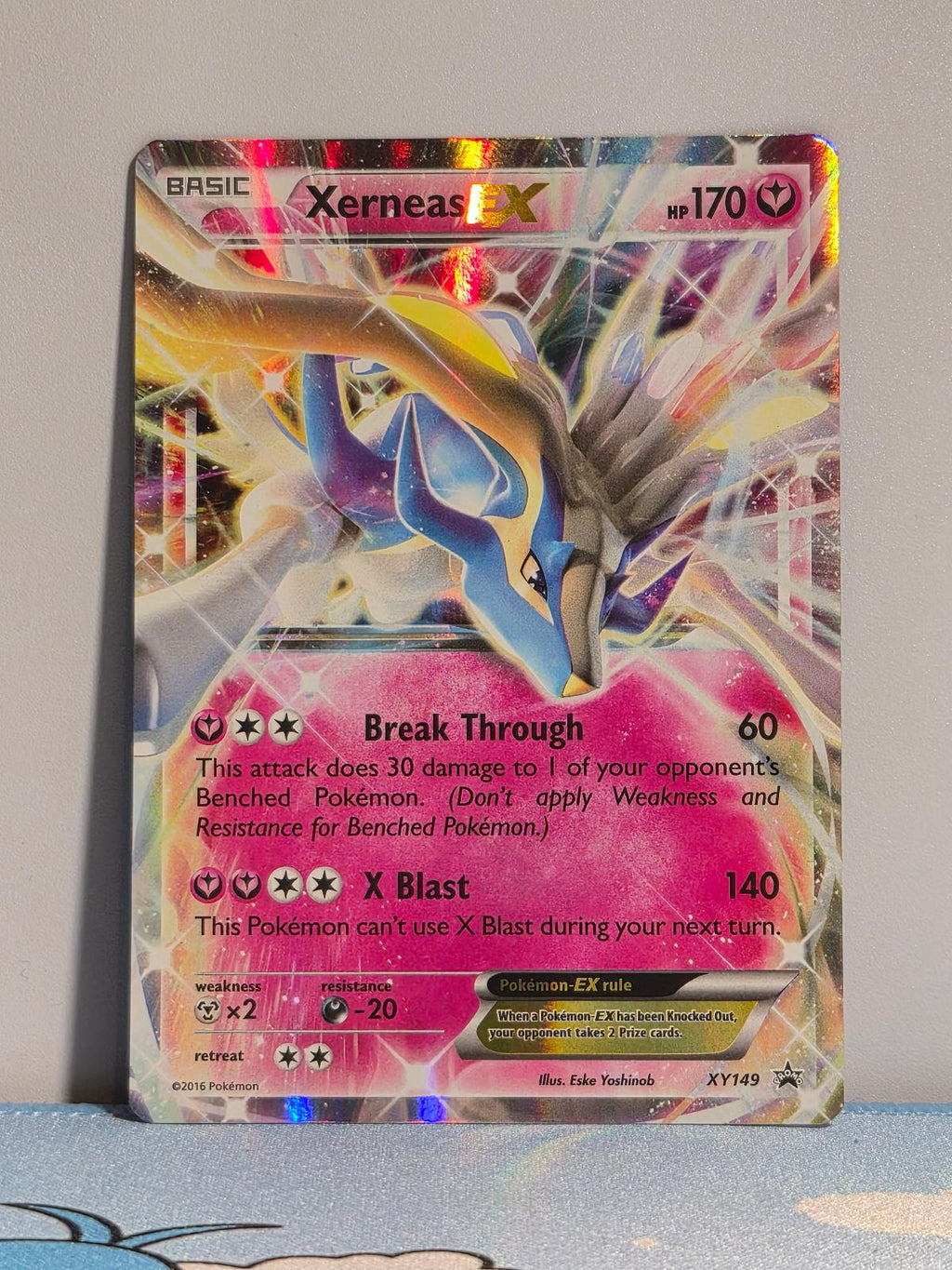 Xerneas EX (Shiny) XY149 Holo XY Promo LP