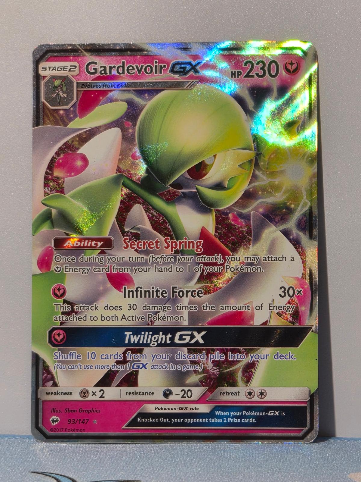 Gardevoir GX 93/147 Holo Burning Shadows LP
