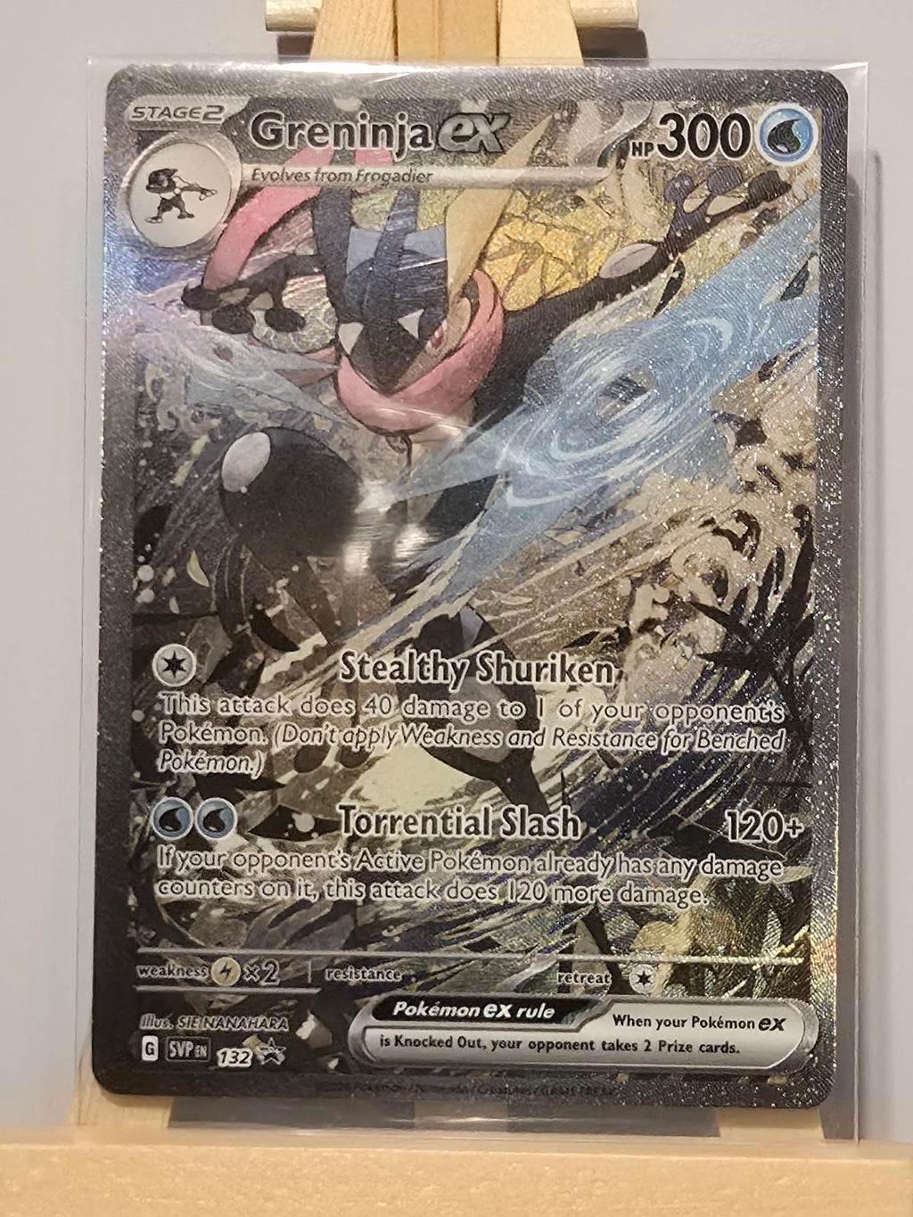 Greninja ex 132 Holo Scarlet & Violet Promo NM/M