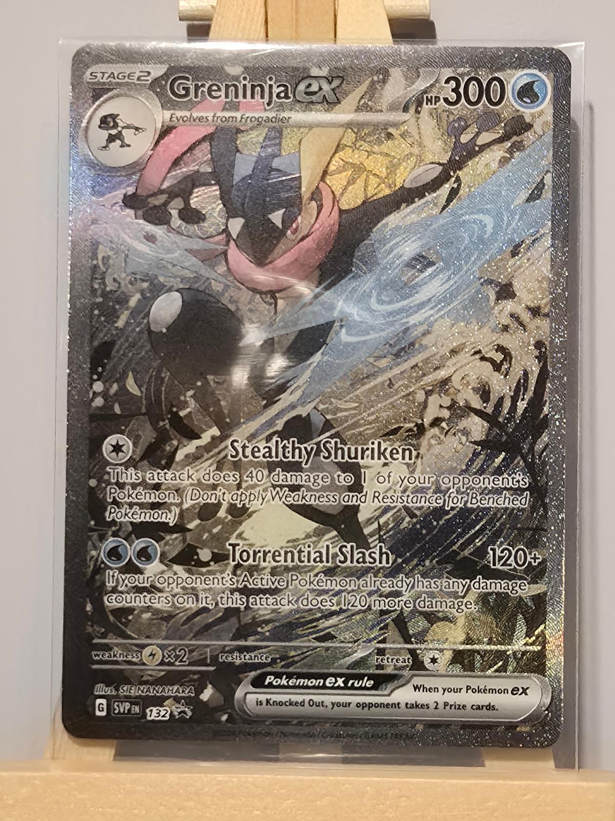 Greninja ex 132 Holo Scarlet & Violet Promo NM/M