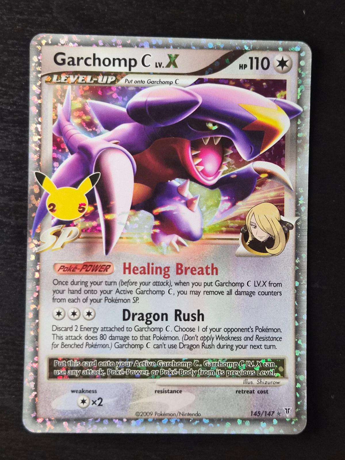 Garchomp C LV.X 145/147 Celebrations: Classic Collection NM/M