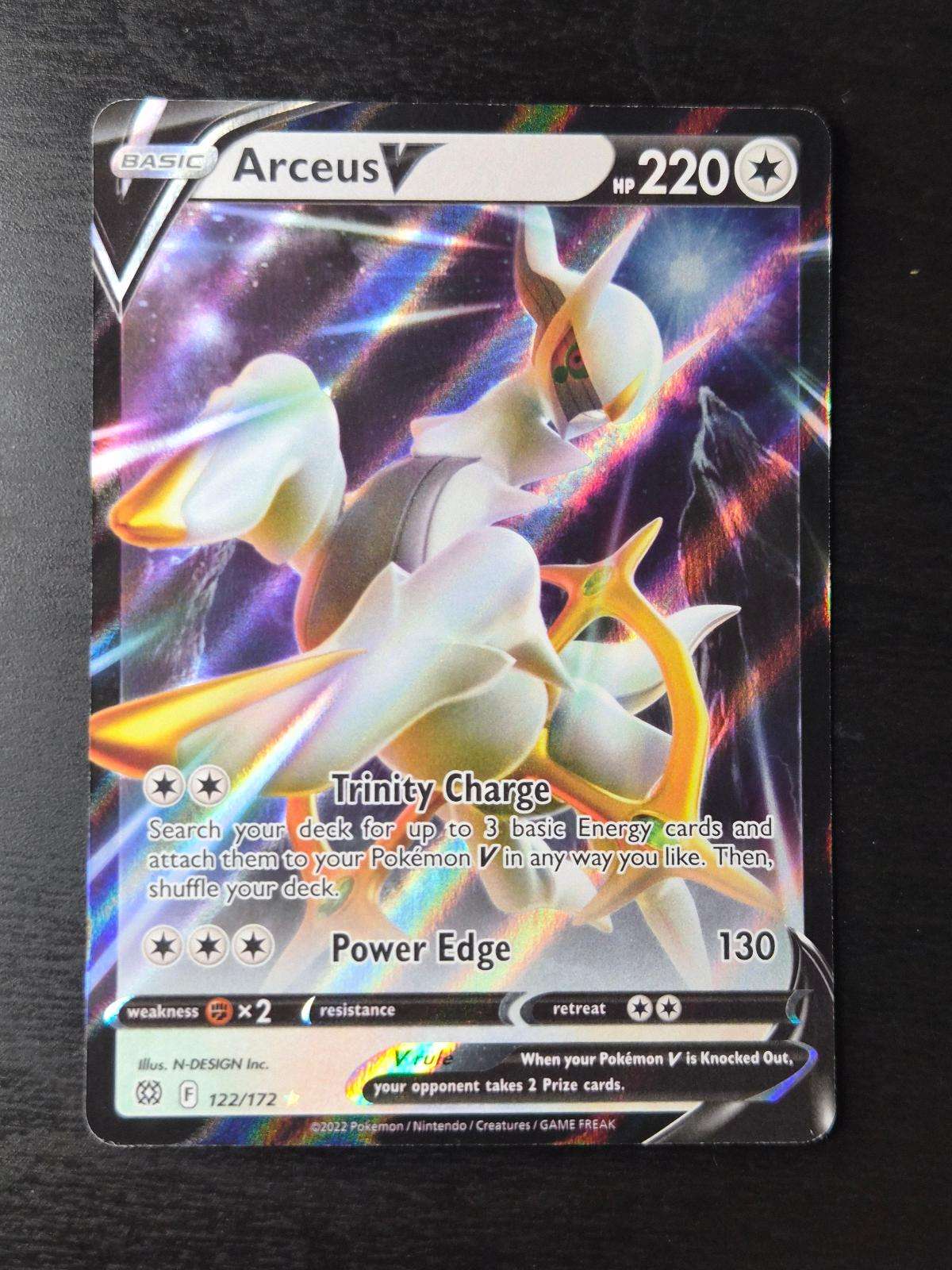 Arceus V 122/172 Holo Brilliant Stars NM/M