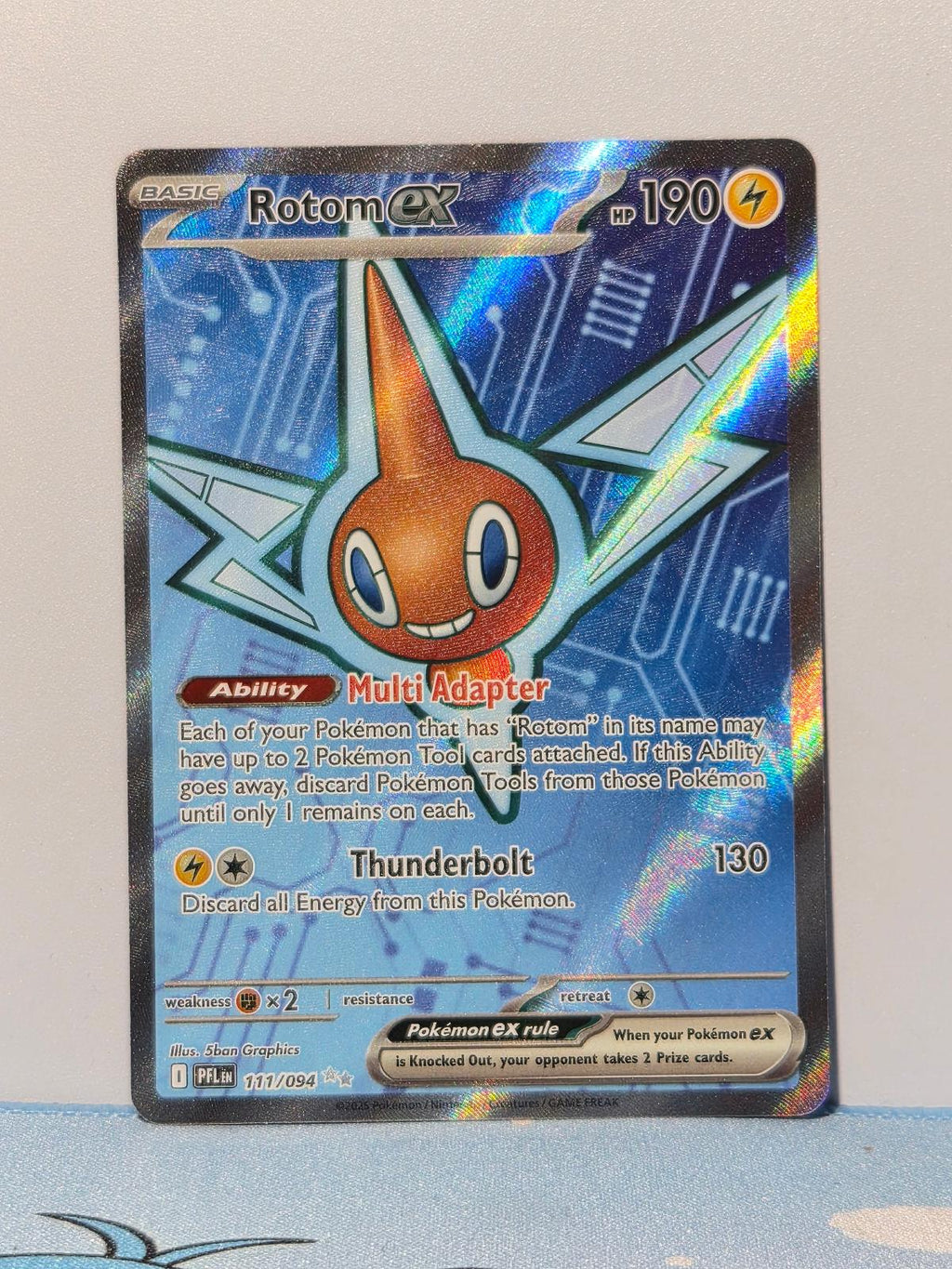 Rotom ex 111/094 Phantasmal Flames NM/M