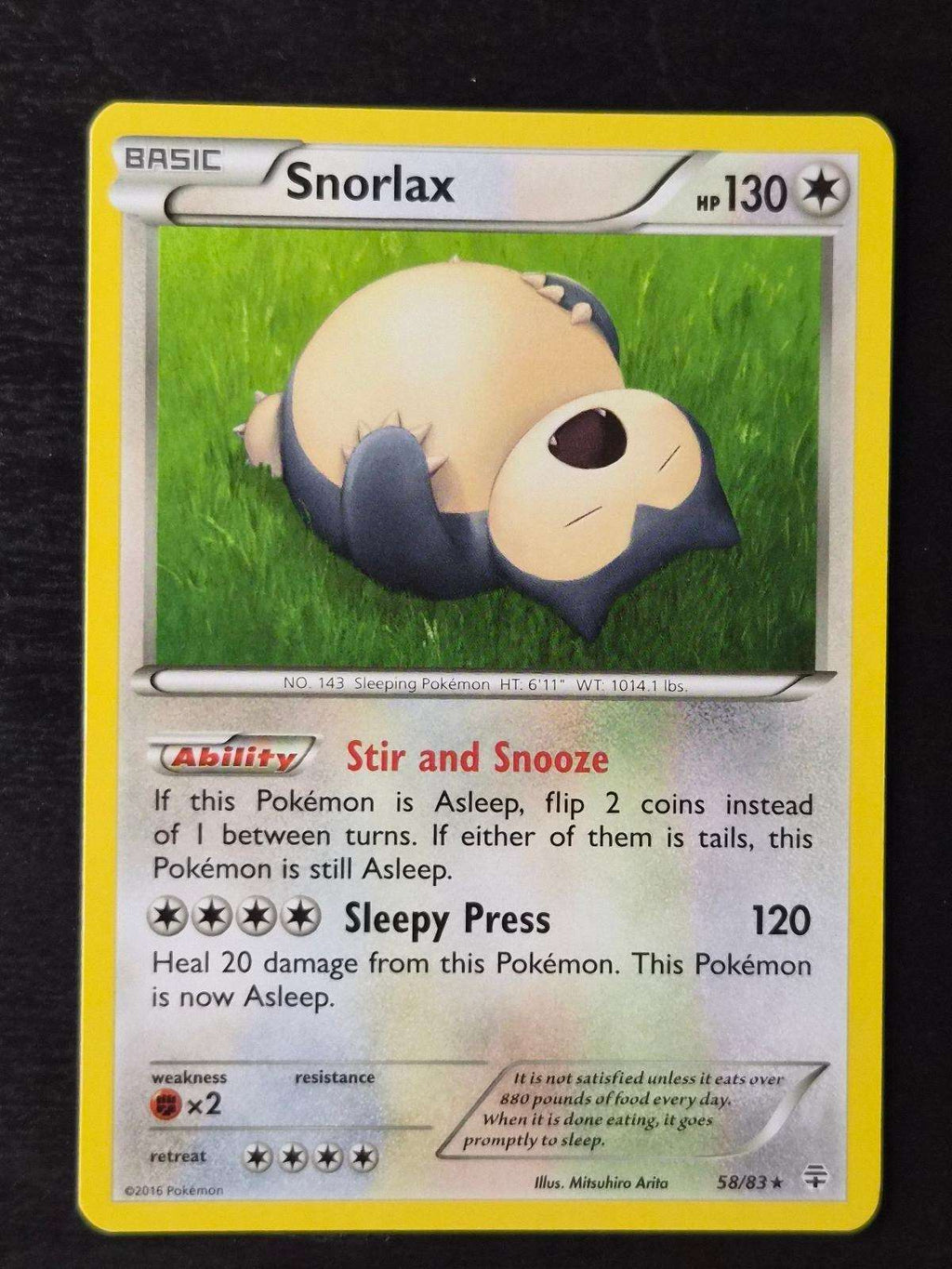 Snorlax 58/83 Generations NM/M