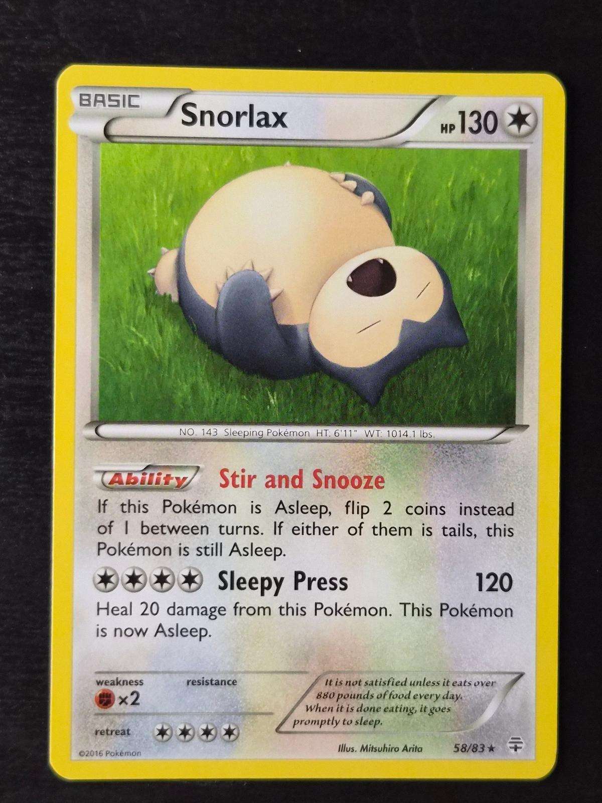 Snorlax 58/83 Generations NM/M
