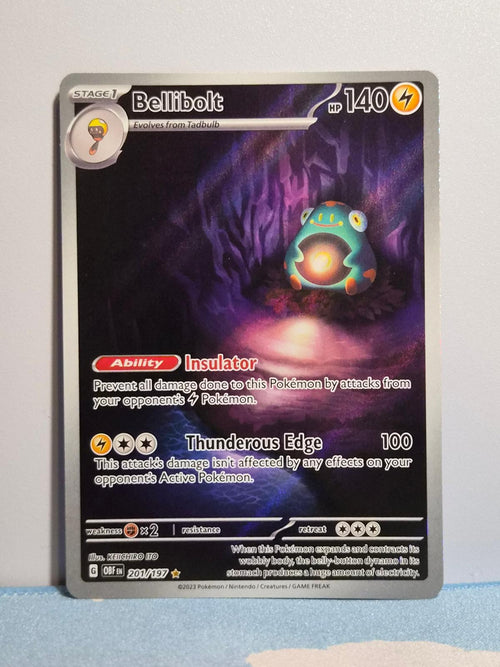 Bellibolt 201/197 Obsidian Flames NM/M