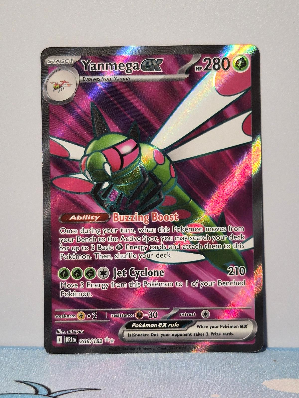 Yanmega ex 206/182 Destined Rivals NM/M