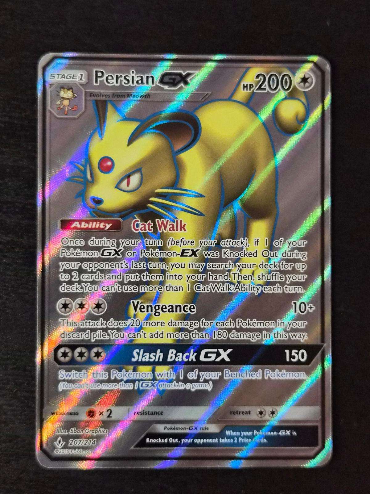 Persian GX 207/214 Unbroken Bonds NM/M
