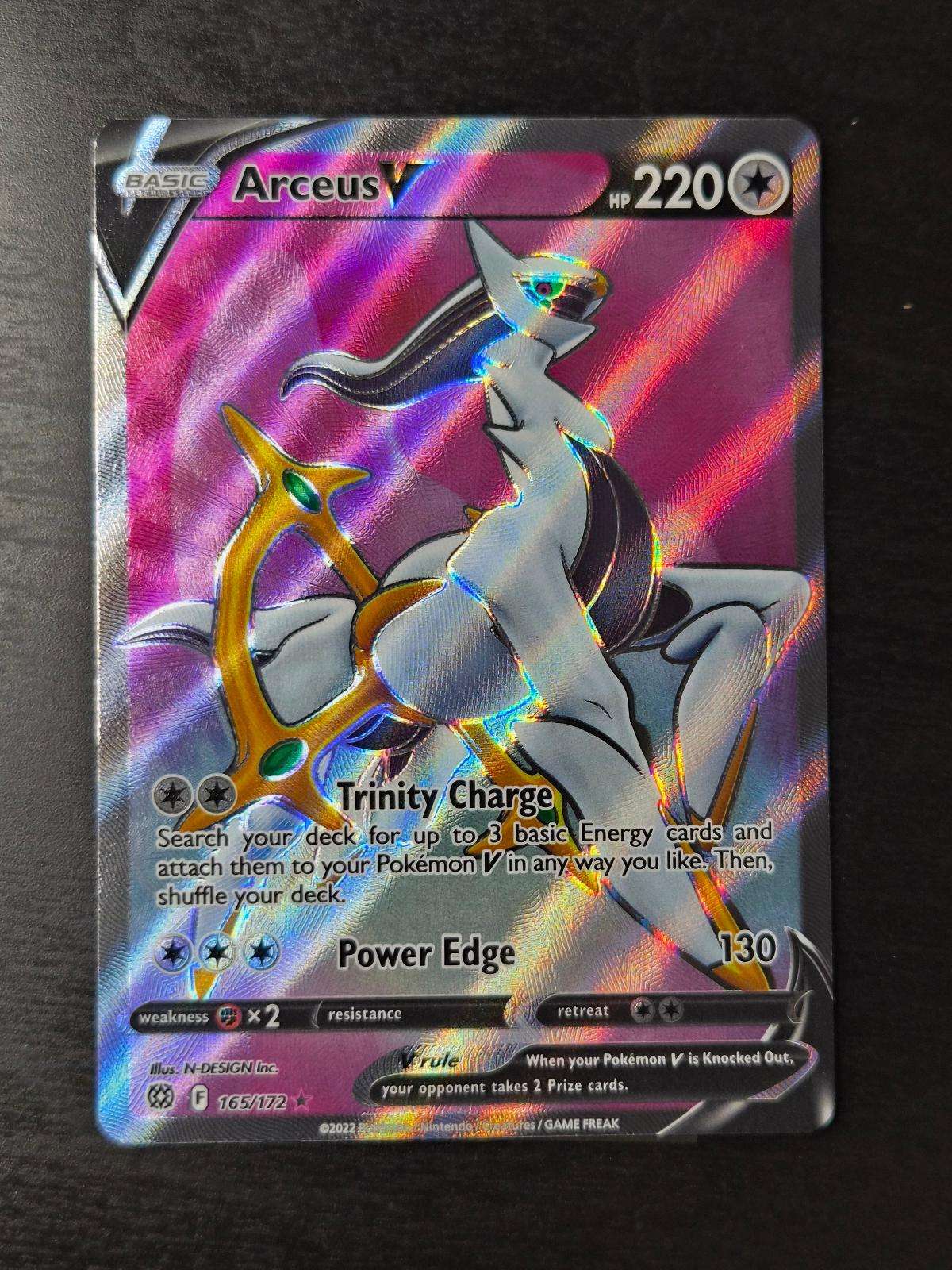 Arceus V 165/172 Brilliant Stars NM/M
