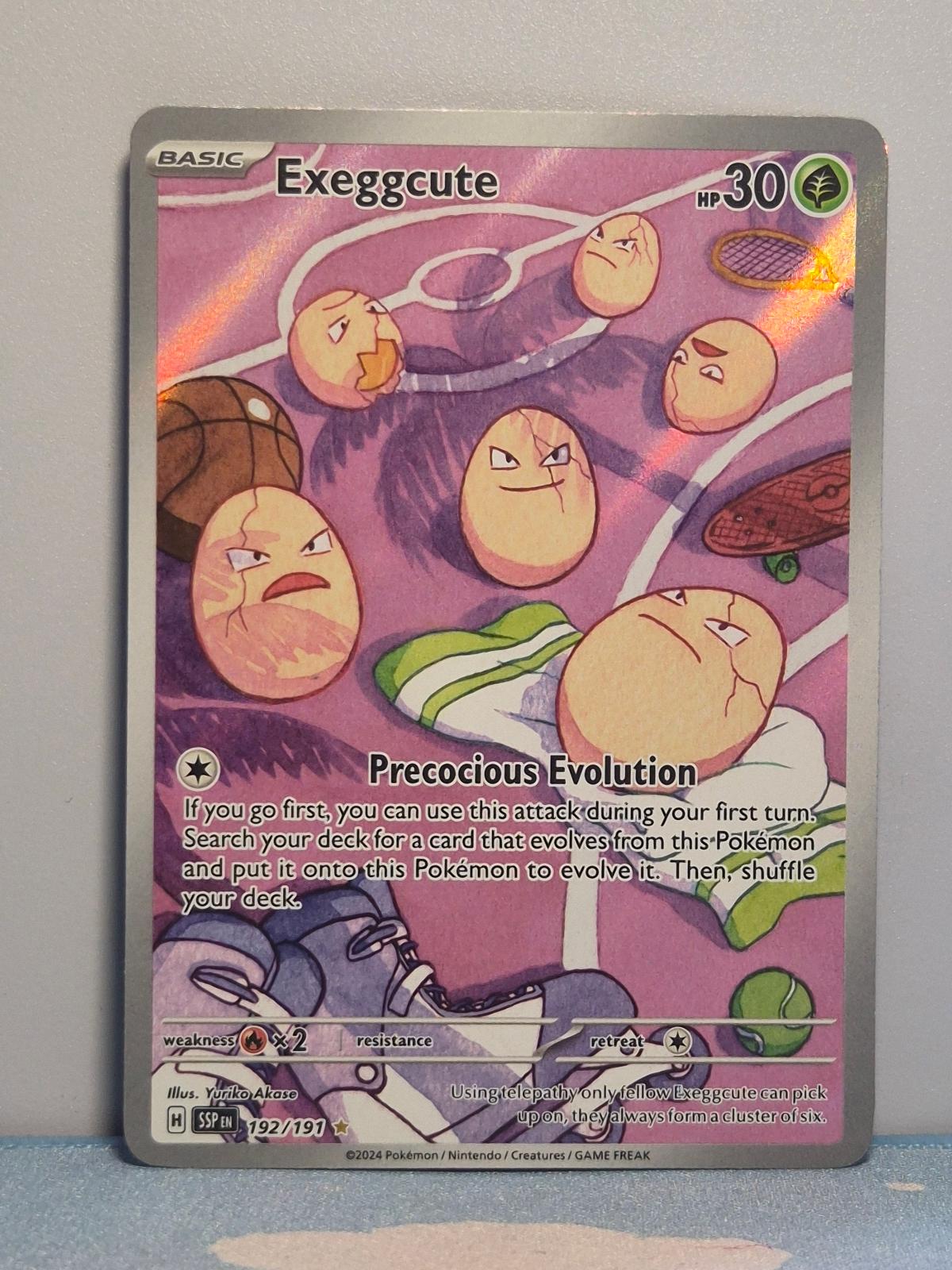 Exeggcute 192/191 Surging Sparks NM/M