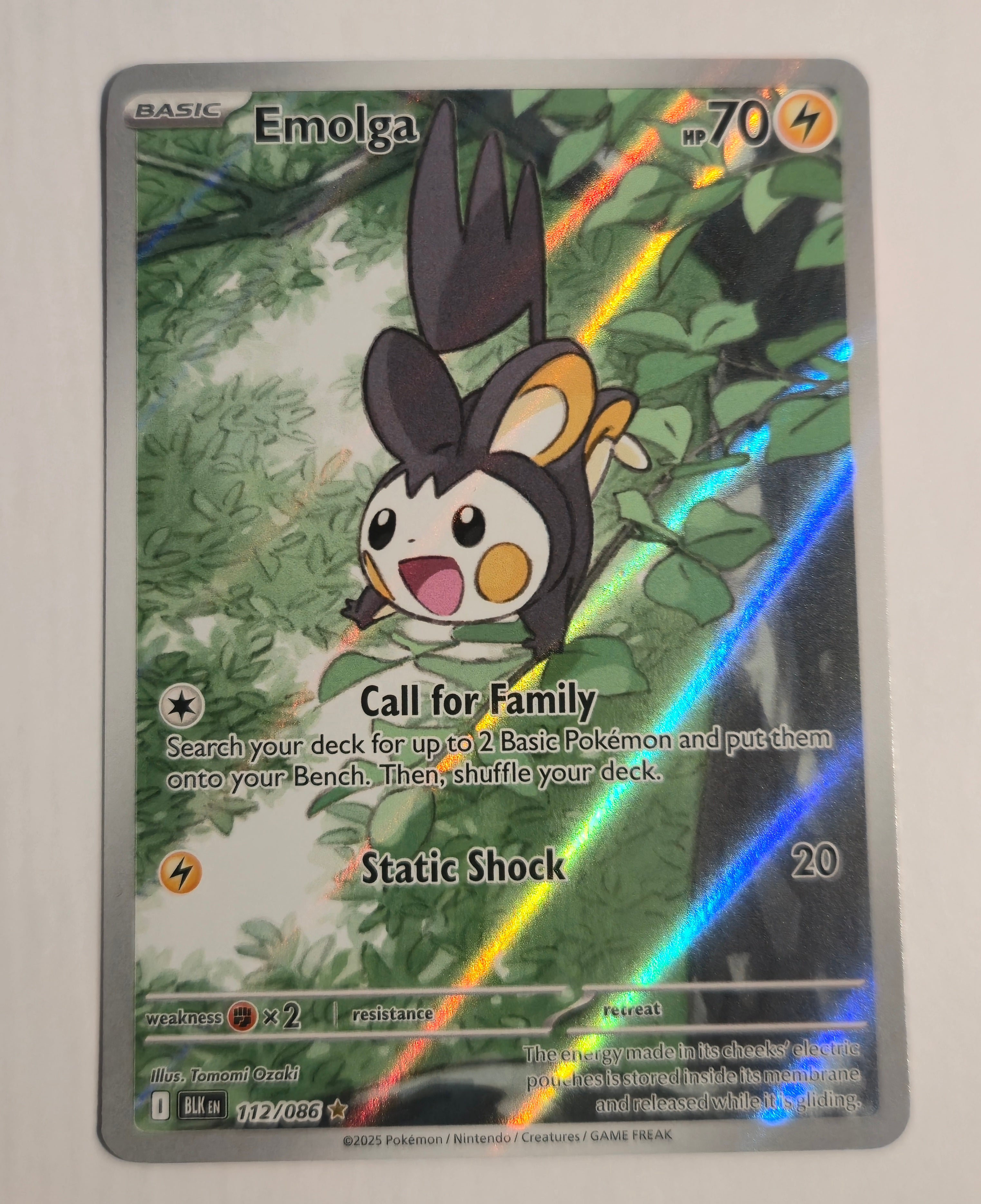 Emolga - #112/086 | Black Bolt