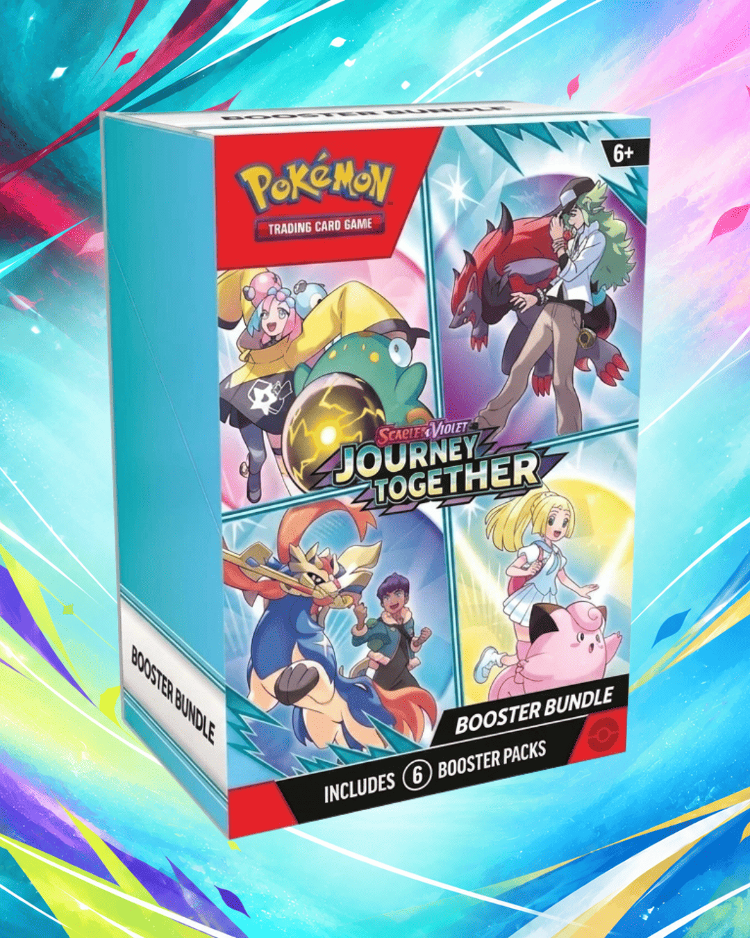 Pokémon Journey Together Booster Bundle (6 Packs)