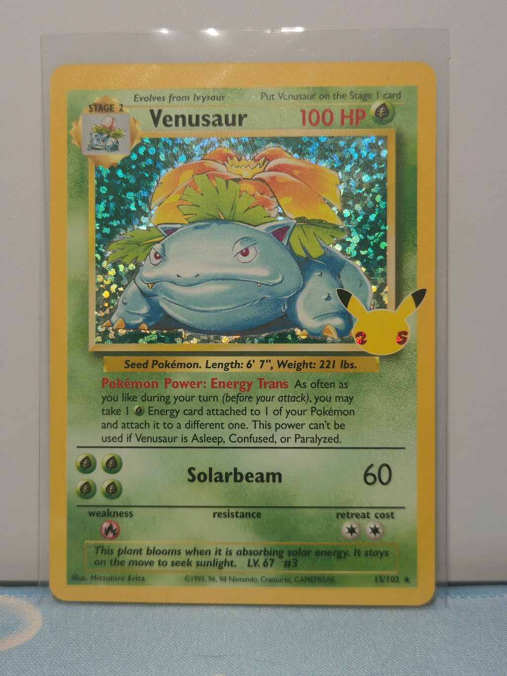 Venusaur 25th Celebrations 15/102