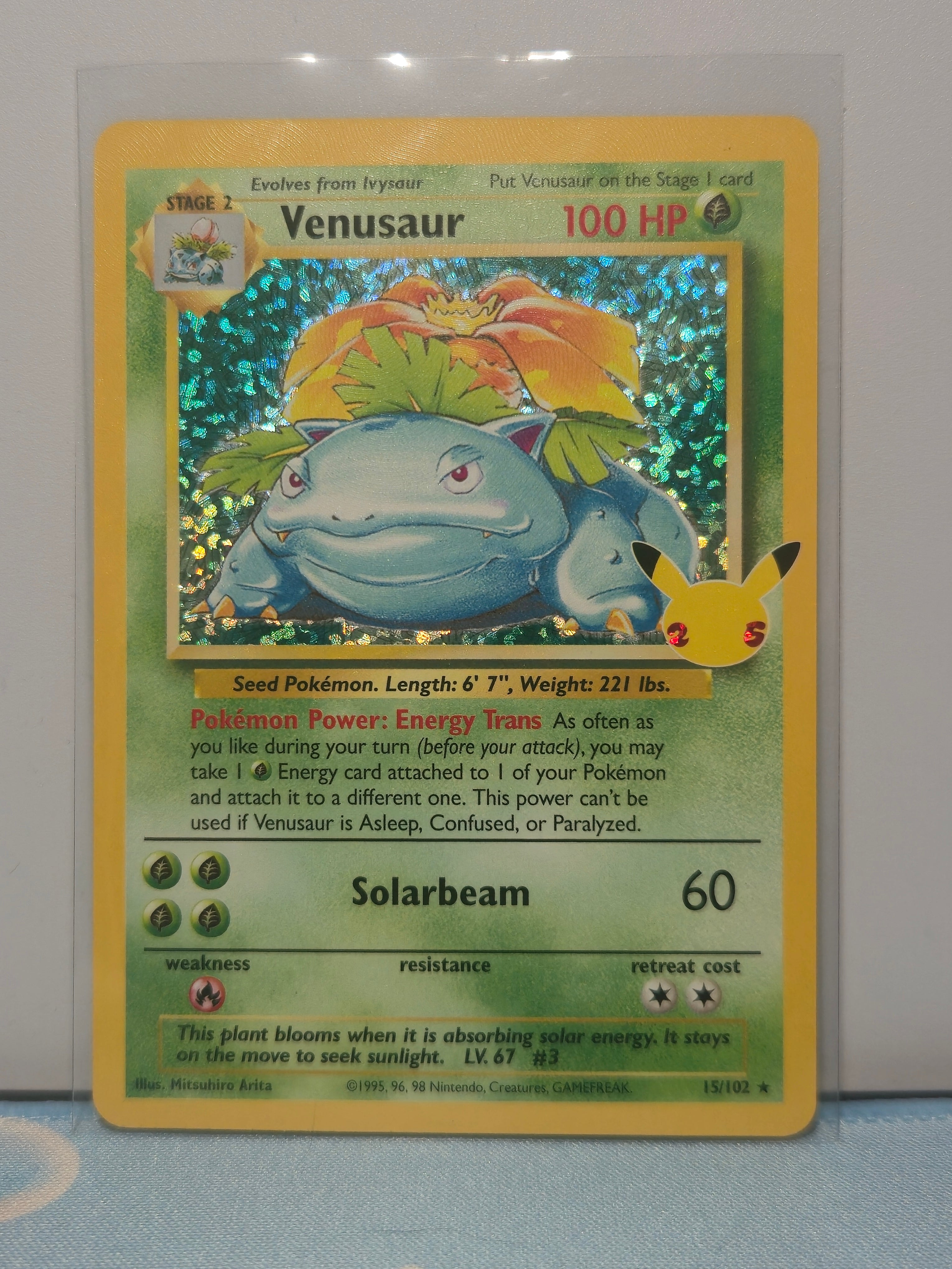 Venusaur 25th Celebrations 15/102