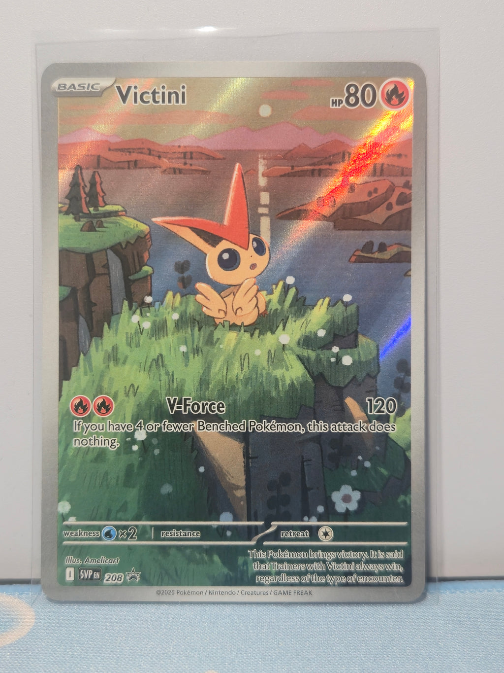 Victini Black Star Promo 208