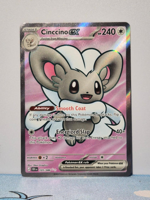 Cinccino ex 105/086 Chaos Rising NM/M
