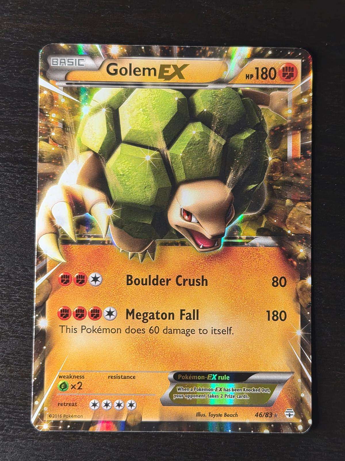 Golem EX 46/83 Holo Generations LP