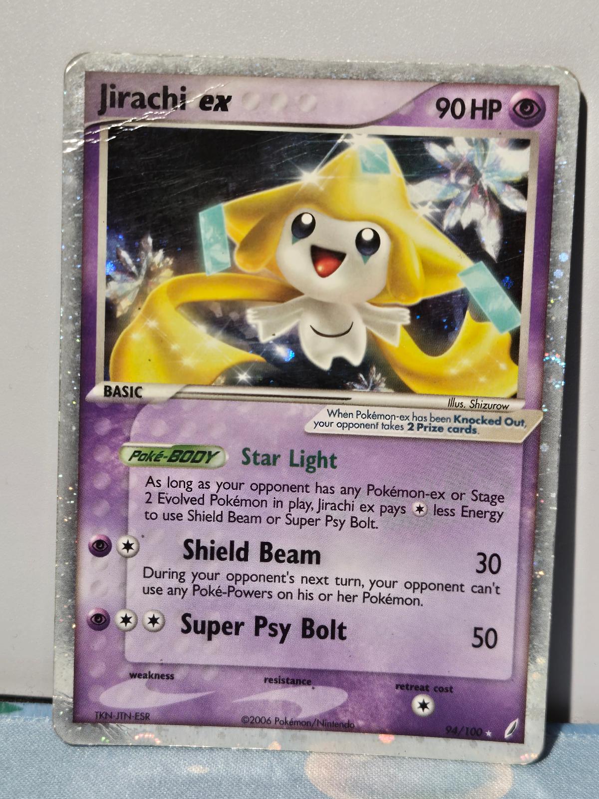 Jirachi ex 94/100 Holo Crystal Guardians DMG