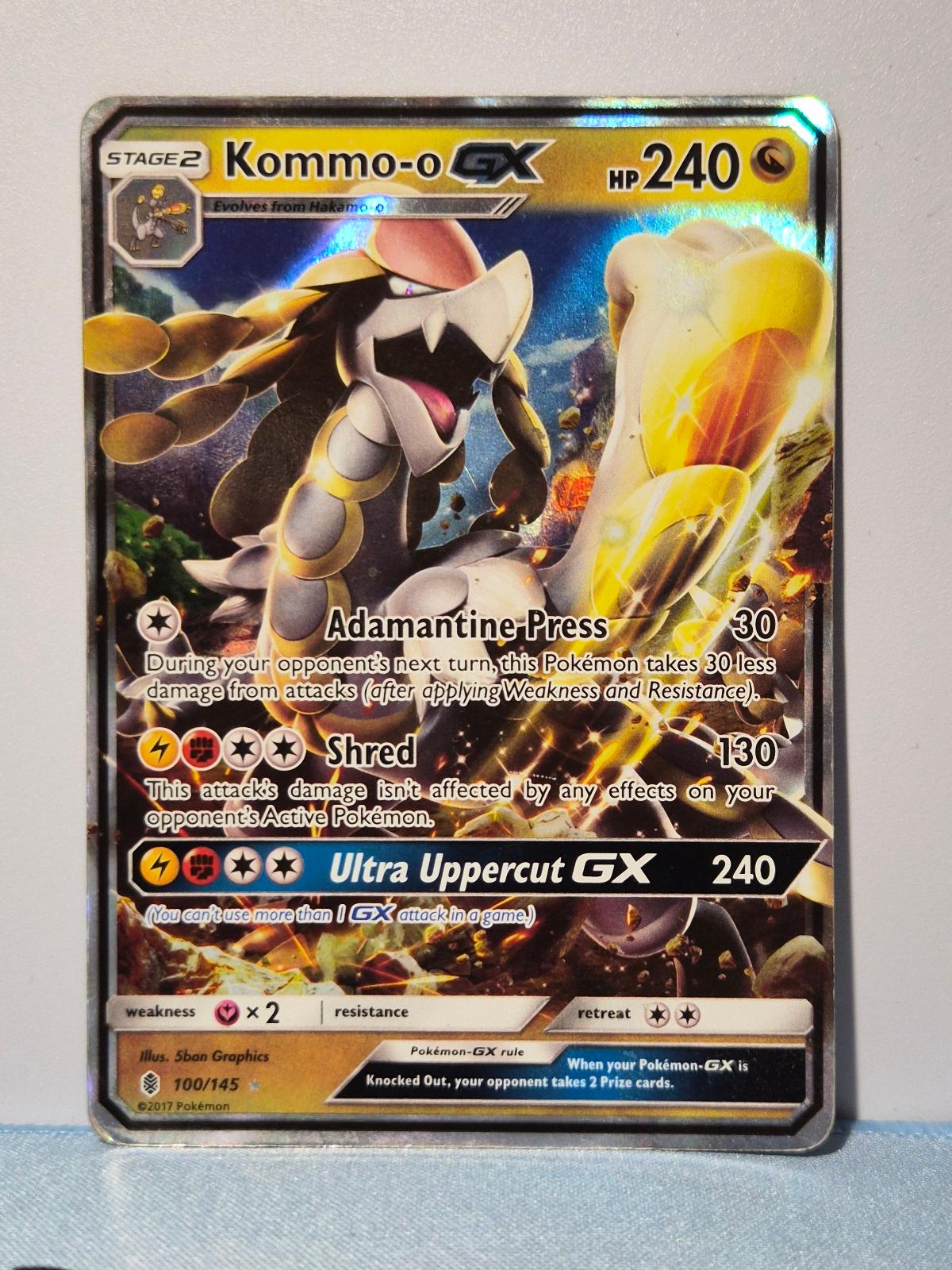 Kommo-o GX 100/145 Holo Guardians Rising MP