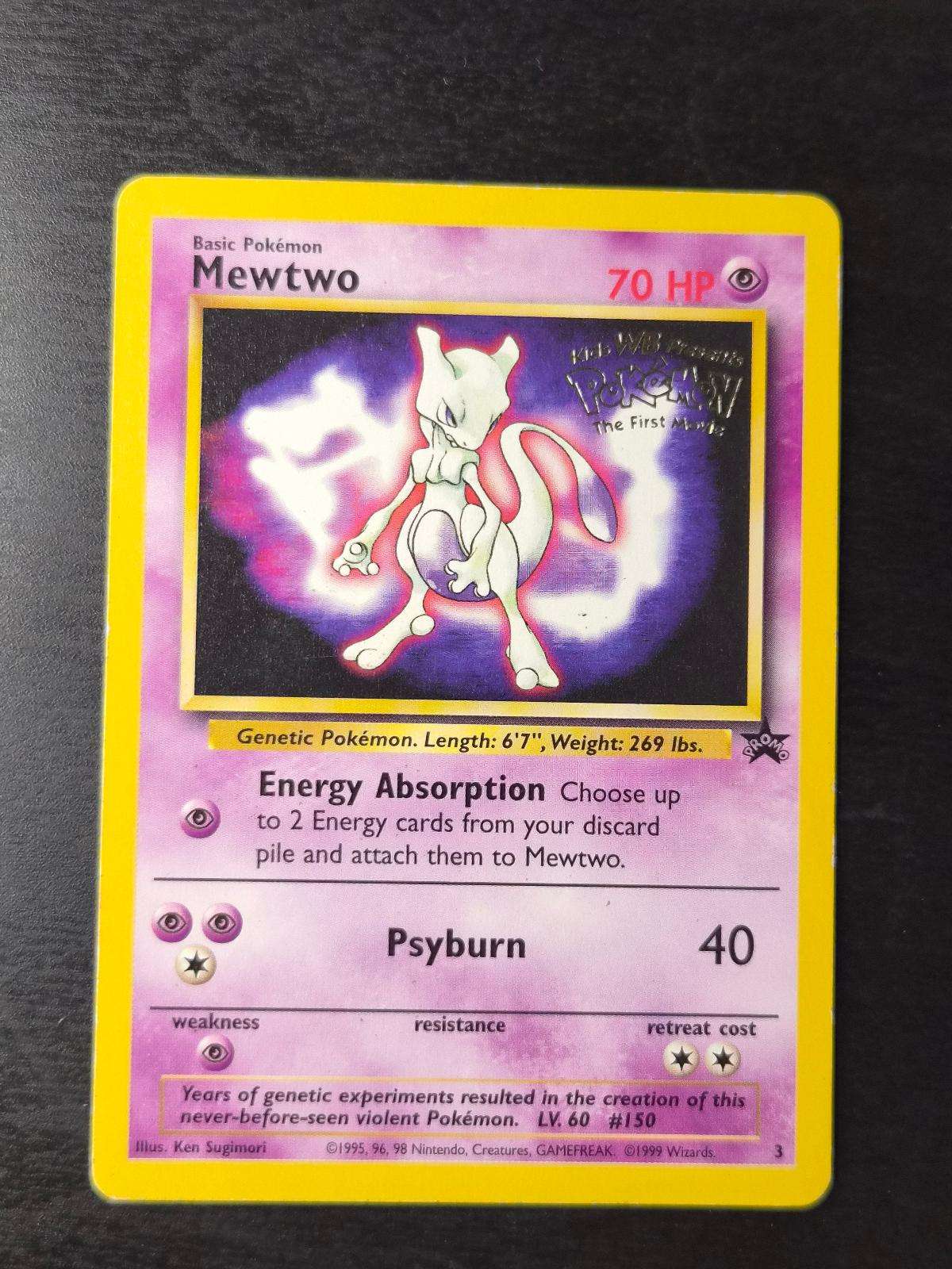 Mewtwo 3 Wizards Black Star Promos LP