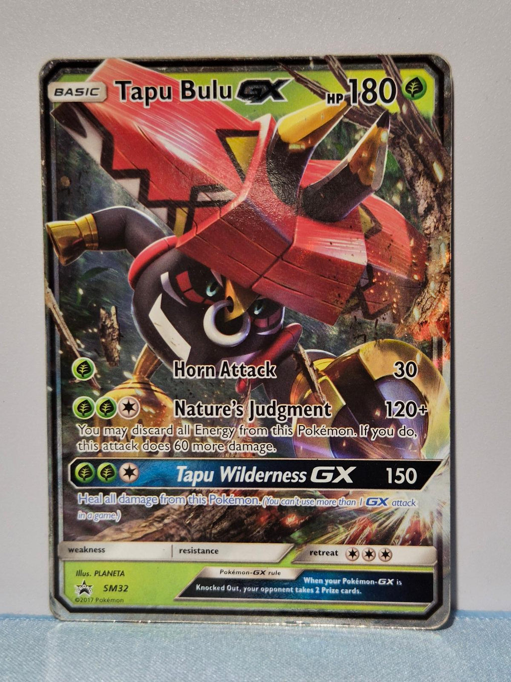 Tapu Bulu GX - SM32 Holo Sun & Moon Promo MP