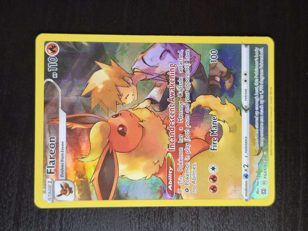 Flareon TG01/TG30 Holo Brilliant Stars Trainer Gallery NM/M