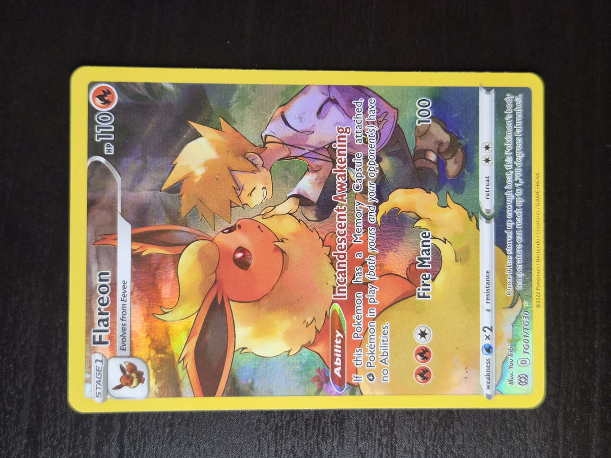 Flareon TG01/TG30 Holo Brilliant Stars Trainer Gallery NM/M