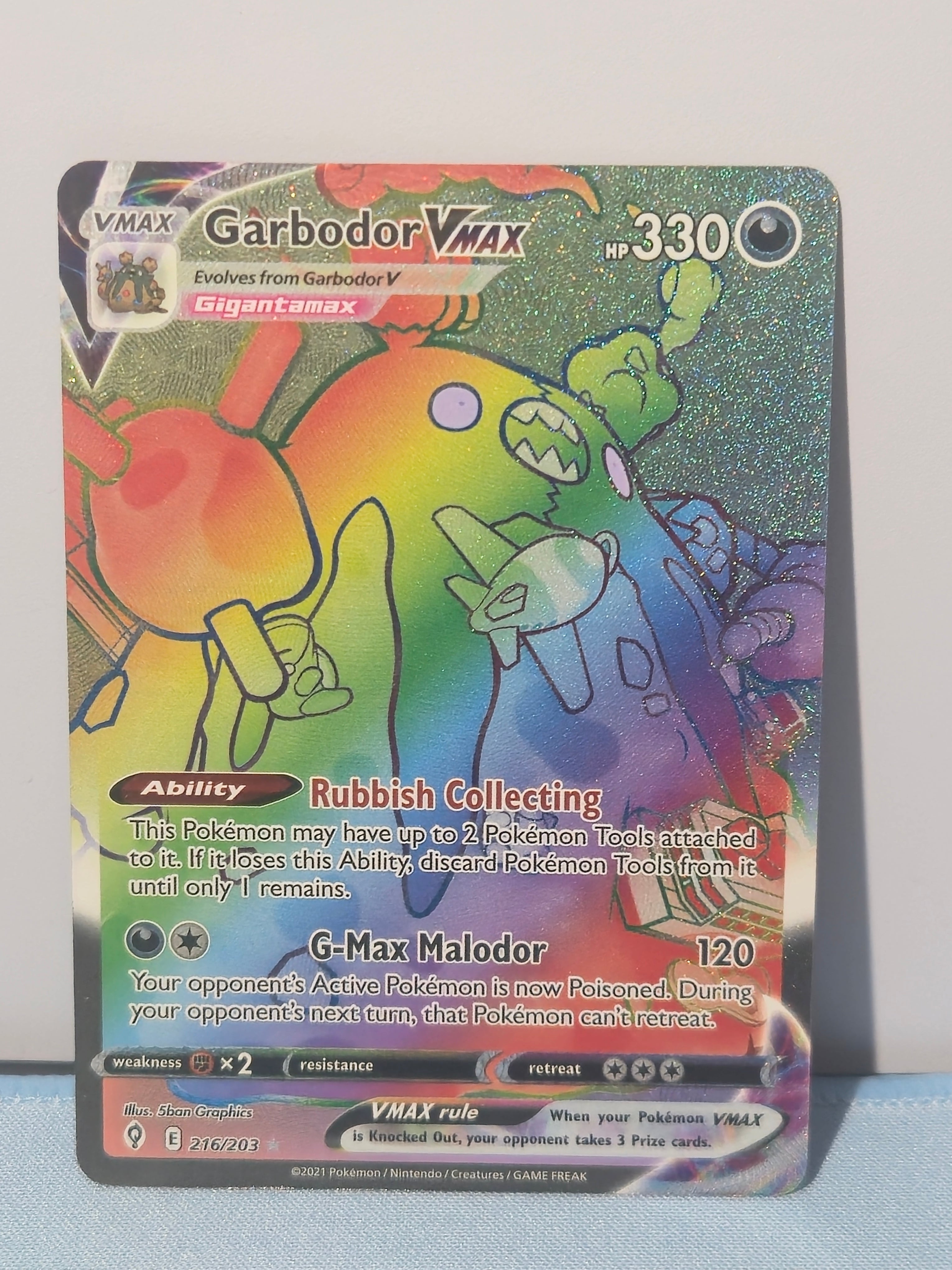 Garbodor Vmax Secret Rare