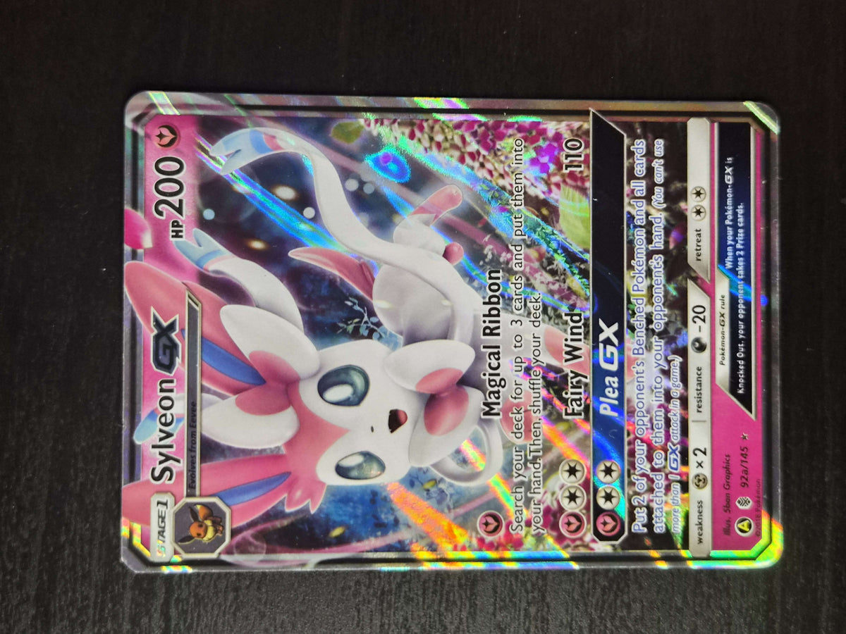 Sylveon GX 92a/145 Alternate Art Promo - Guardians Rising - LP