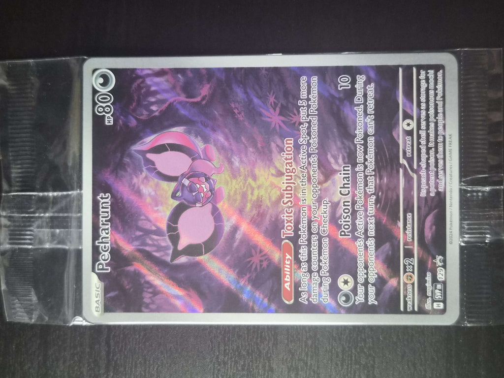 Pecharunt 129 Sealed Holo Scarlet & Violet Promo NM/M