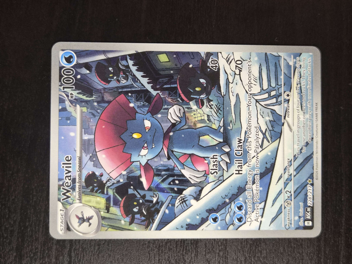 Weavile 228/217 Ascended Heroes NM/M