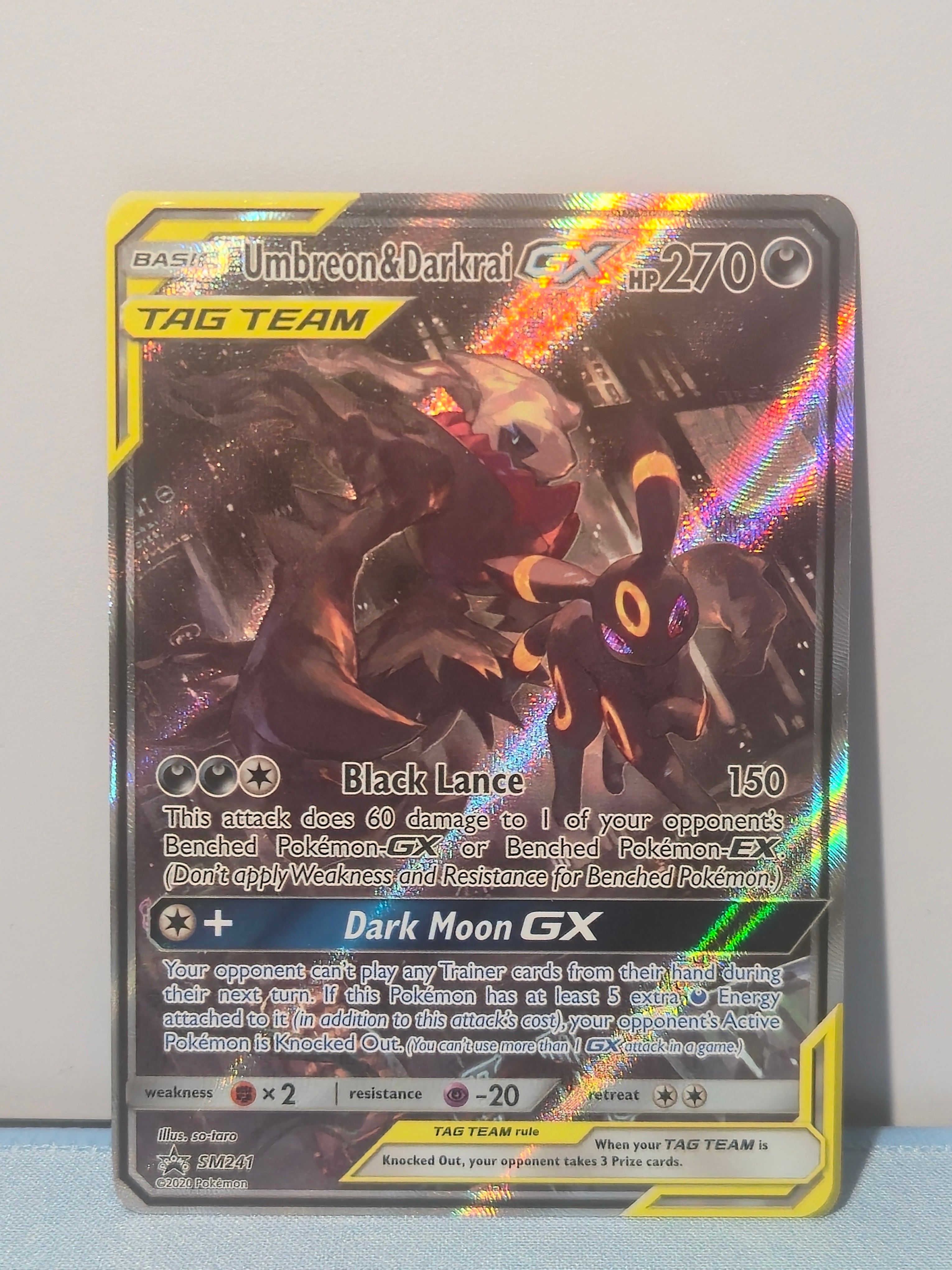 Umbreon & Darkrai Tag Team GX