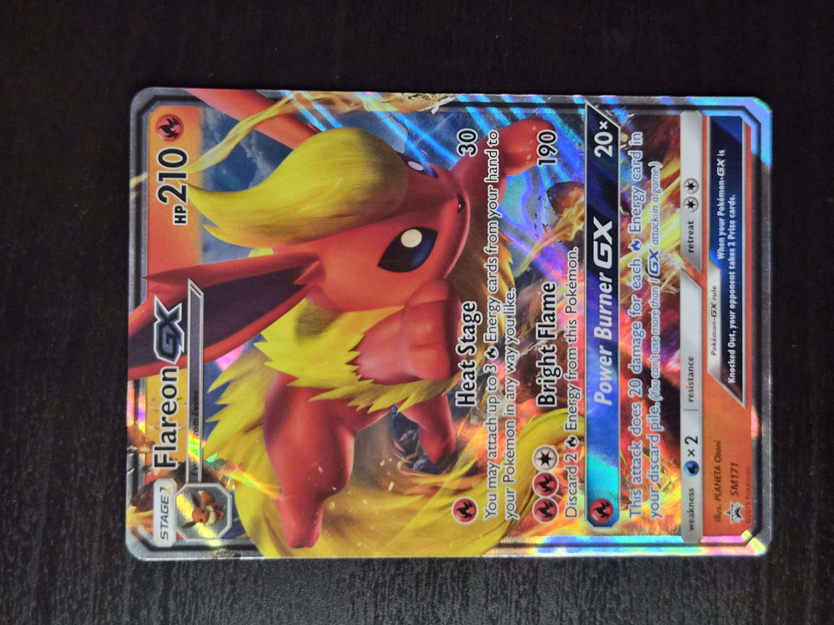 Flareon GX - SM171 Holo Sun & Moon Promo LP