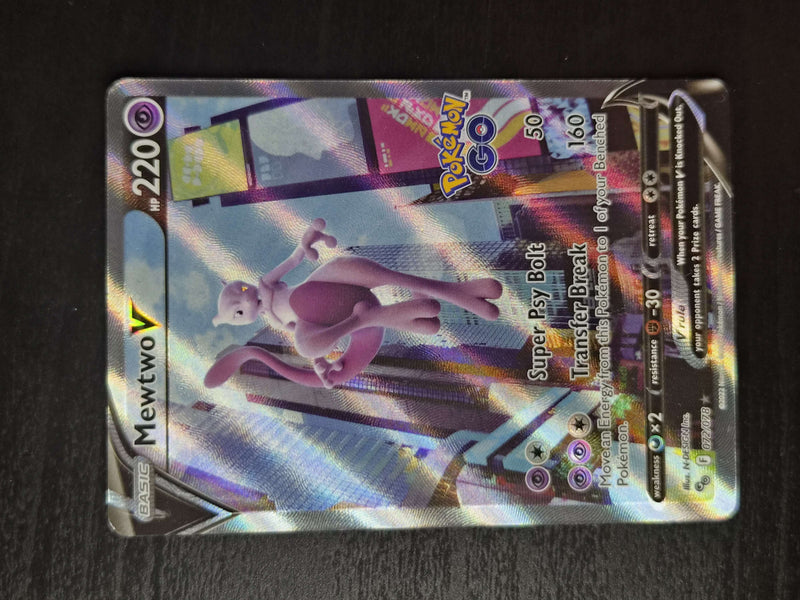 Mewtwo V 072/078 Pokémon Go