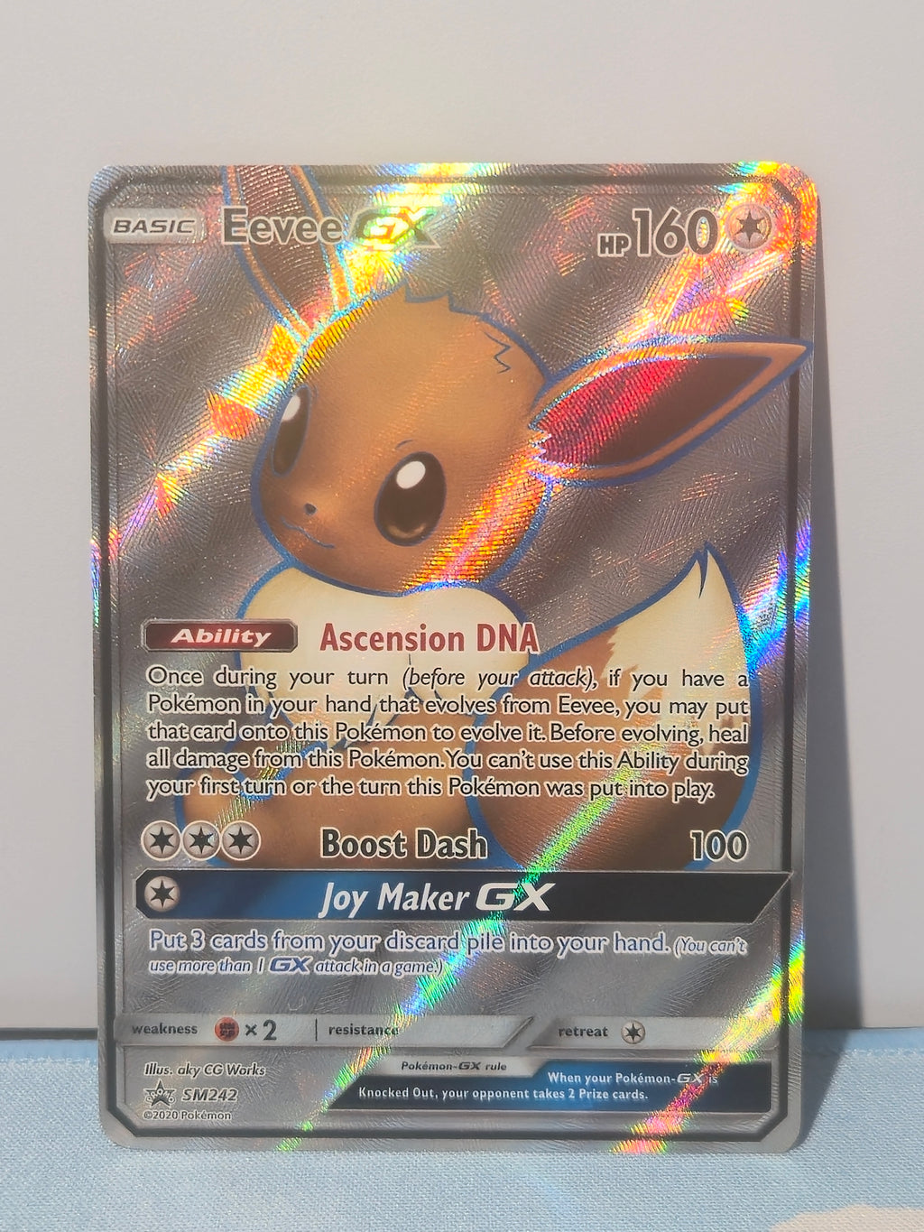 Eevee GX – Sun & Moon Promo Pokémon Card