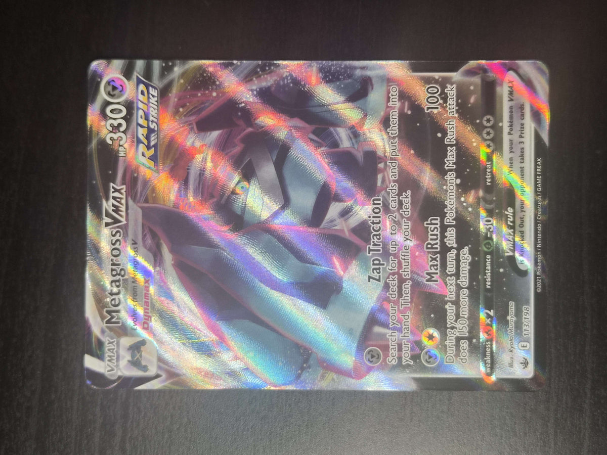 Metagross VMAX 113/198 Holo Chilling Reign NM/M