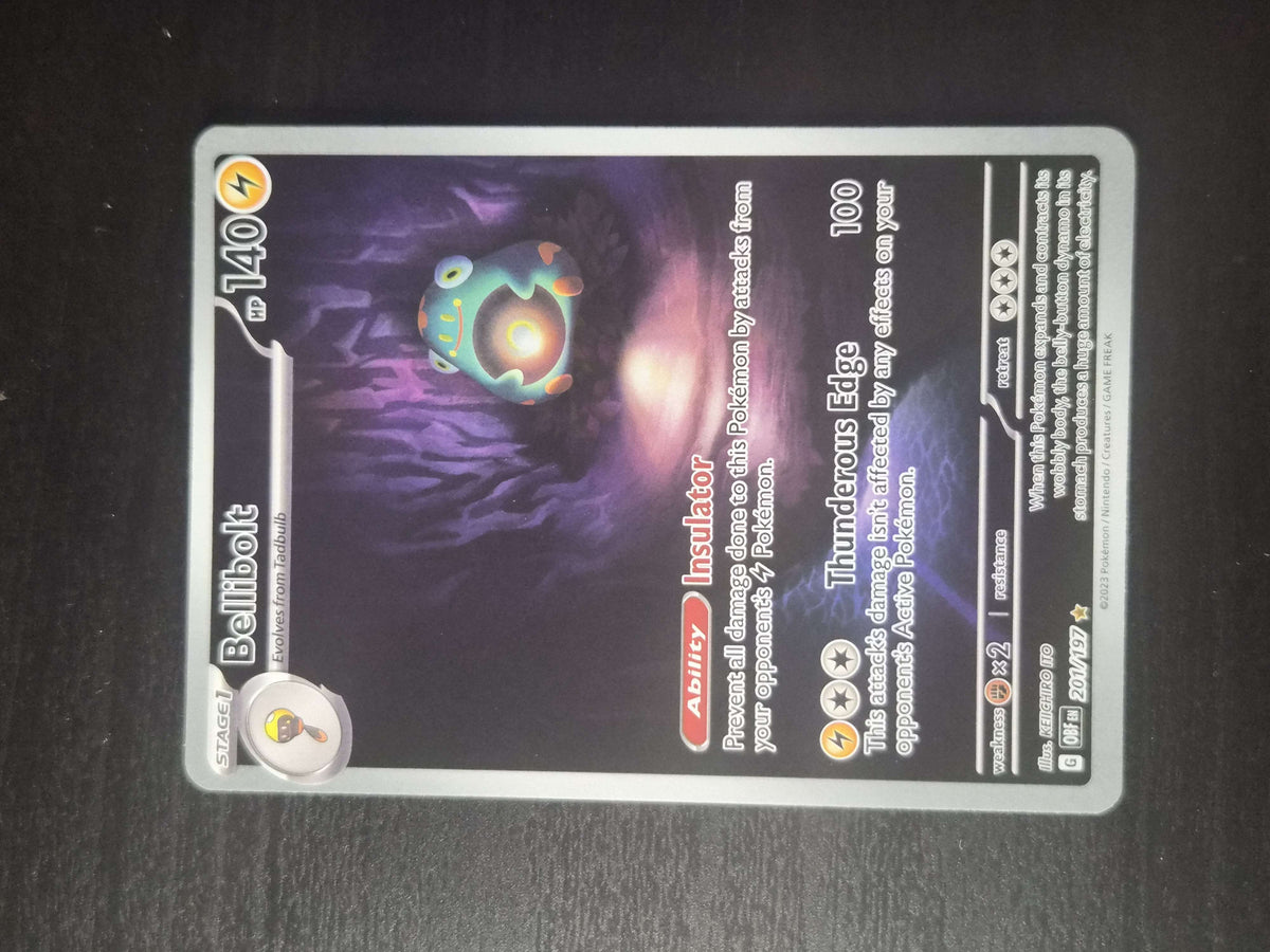 Bellibolt 201/197 Obsidian Flames NM/M