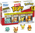 Funko Bitty Pop! Pokémon Bulbasaur 4-Pack Mini Vinyl Figures